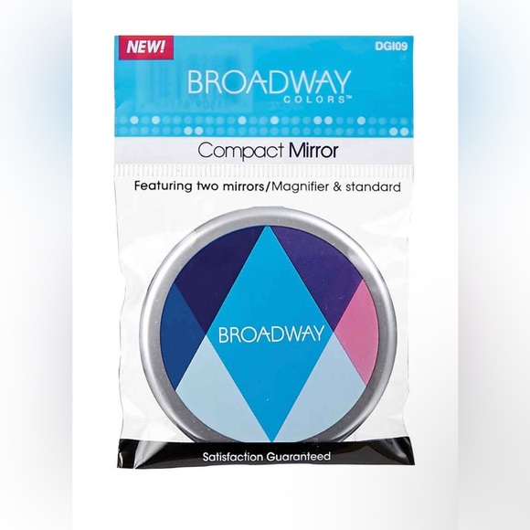 NEW 3pc Broadway Toe Nail Clipper File & Compact Mirror w/ Magnifier Set Bundle - Picture 3 of 3